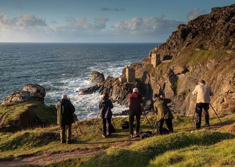 Image Seen landscape photography workshop group in South Cornwall.
