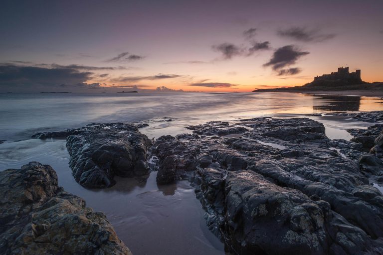 Bamburgh Dawn, Northumberland.