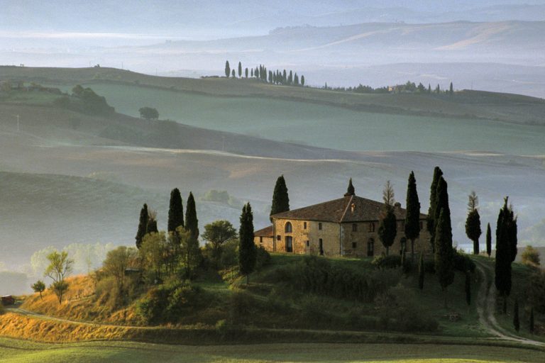 Sunrise over the Belvedere, Val D'Orcia