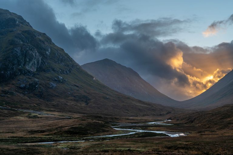 Glencoe sunset
