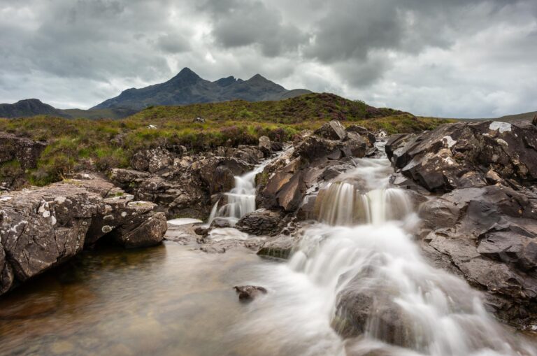 Sligachan cascades, Isle of Skye
