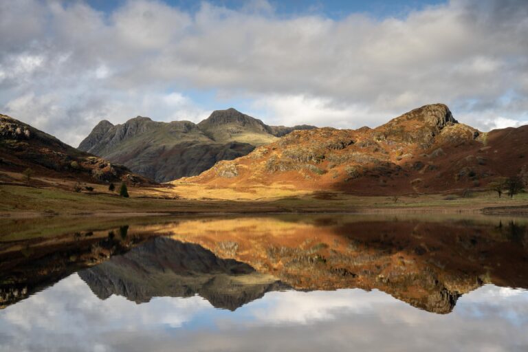 Blea Tarn, Lake District, Cumbria, England, UK