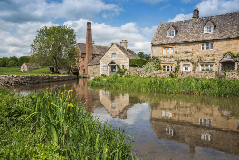 Lower Slaughter mill, Cotswolds, England, UK