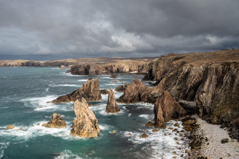 Mangersta Sea Stacks, Harris and Lewis, Outer Hebrides, Scotland