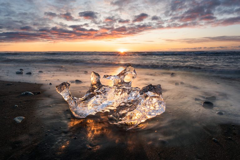 Diamond beach, Iceland. Capture images like this on our Iceland photography Workshops and Tour
