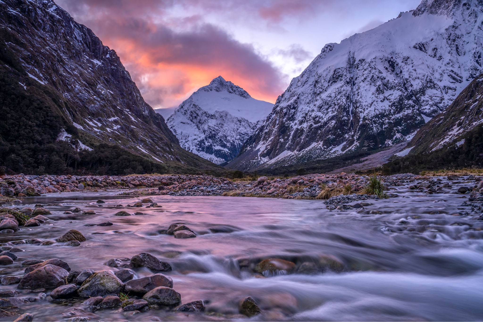 Monkey Creek, Fiordland, New Zealand