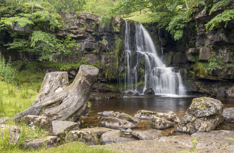 East Gill Force, Swaledale, Yorkshire Dales, England, UK