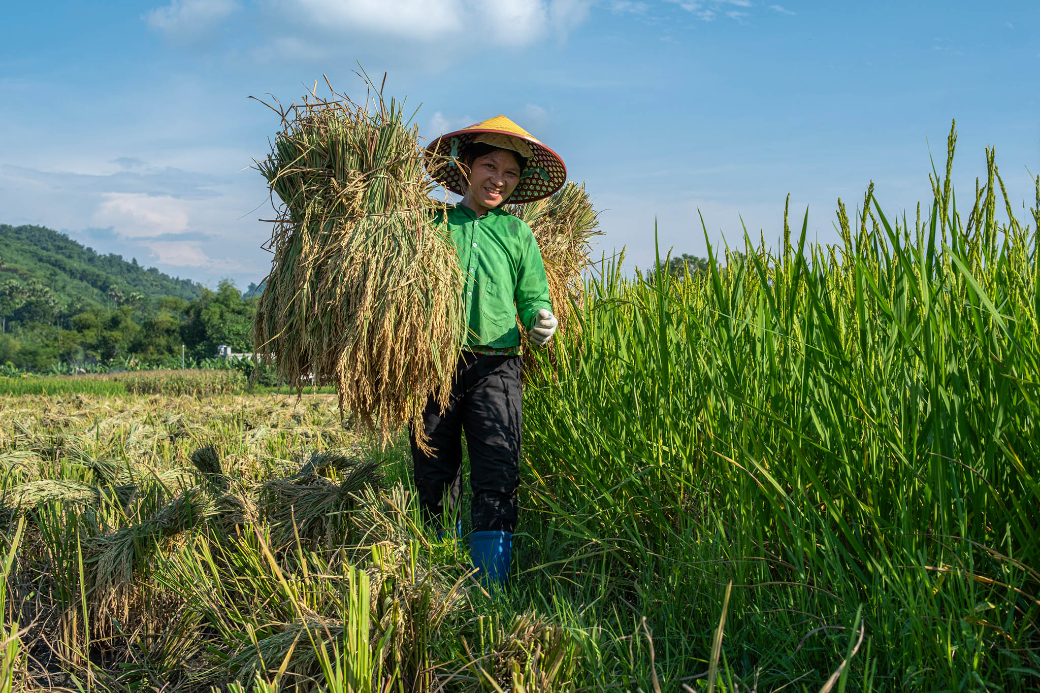 Local people in Yen-Bai, Vietnam