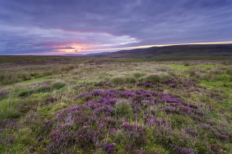 Sunrise over Exmoor
