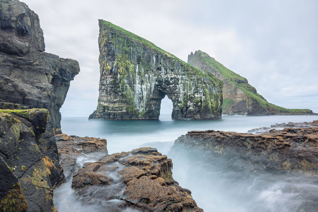 Drangarnir sea stacks, Faroes © James Rushforth - taken on our Faroe Islands photography workshop and tour.